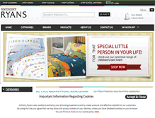 Tablet Screenshot of pillowprotectionshop.com